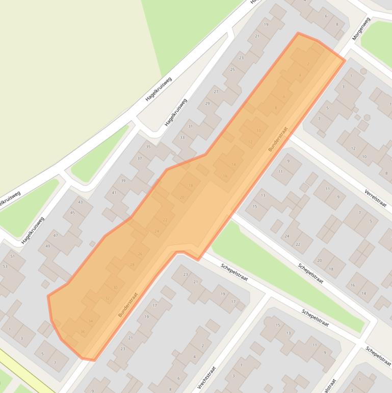 Kaart van postcodegebied 6077GP.