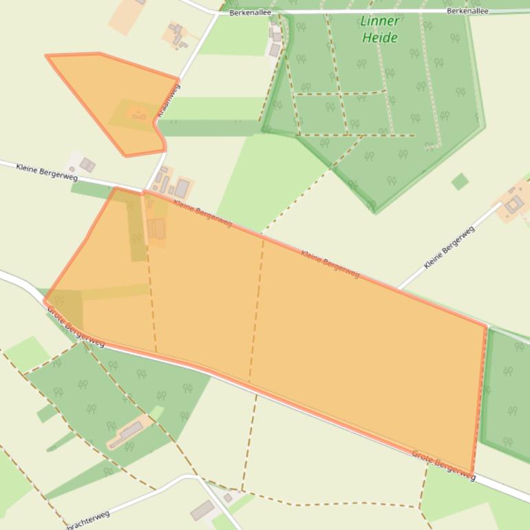 Kaart van postcodegebied 6077PL.