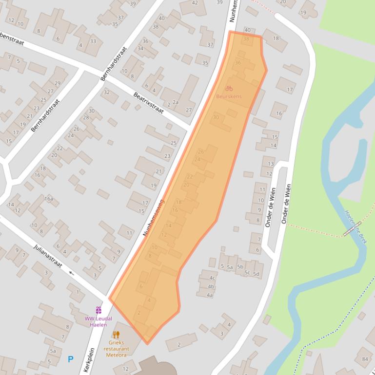 Kaart van postcodegebied 6081GH.