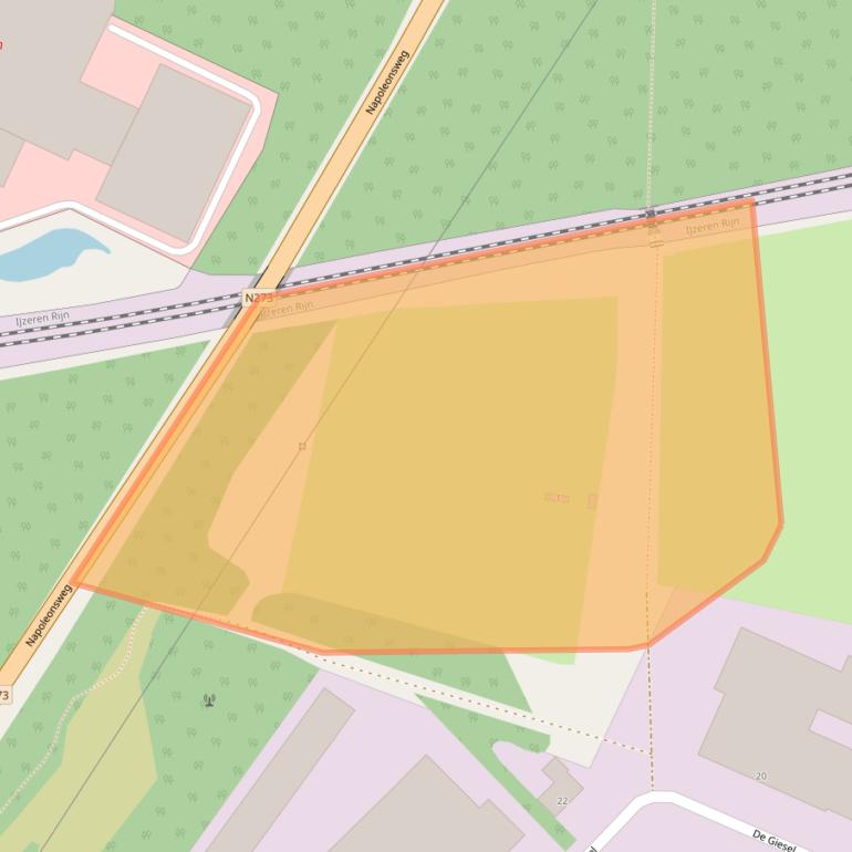 Kaart van postcodegebied 6081PB.