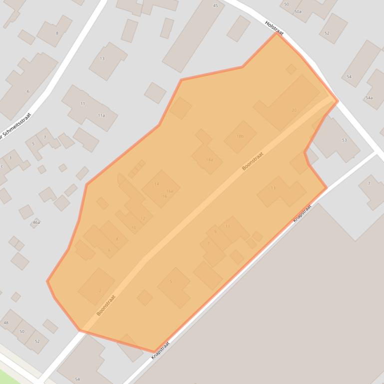 Kaart van postcodegebied 6082AV.