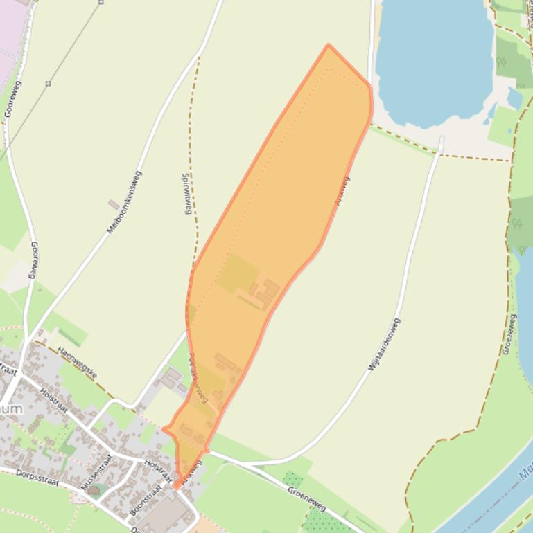 Kaart van postcodegebied 6082ND.