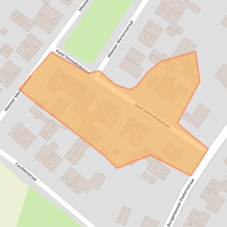 Kaart van postcodegebied 6083AP.