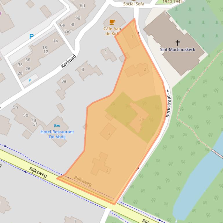 Kaart van postcodegebied 6085AX.