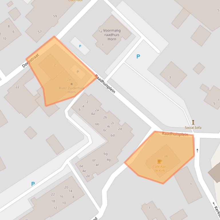 Kaart van postcodegebied 6085BZ.