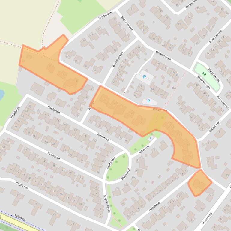 Kaart van postcodegebied 6085DP.