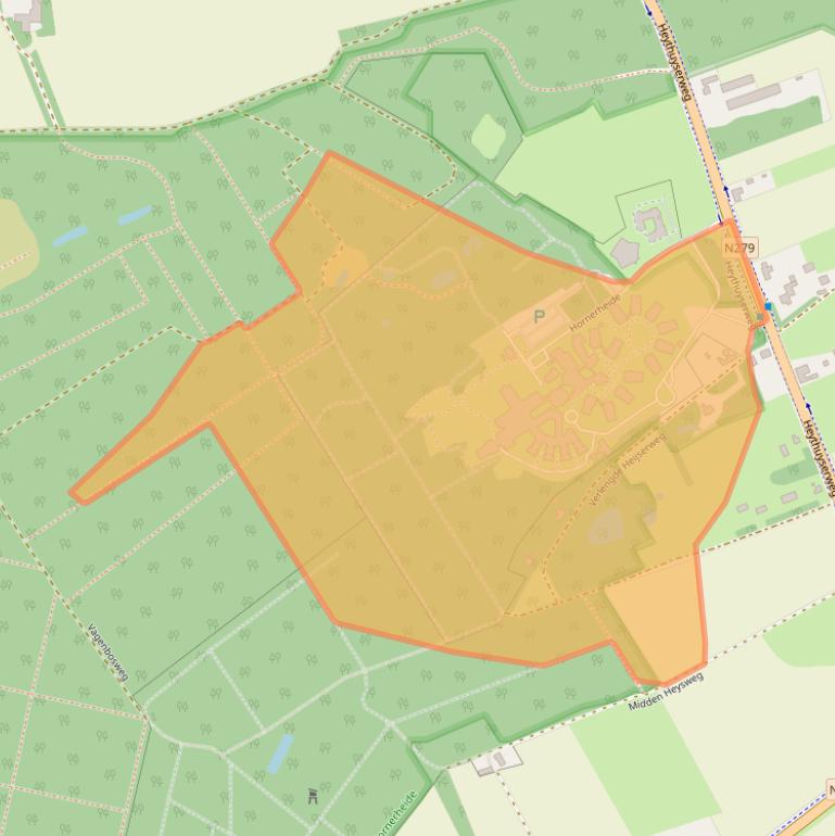 Kaart van postcodegebied 6085NM.