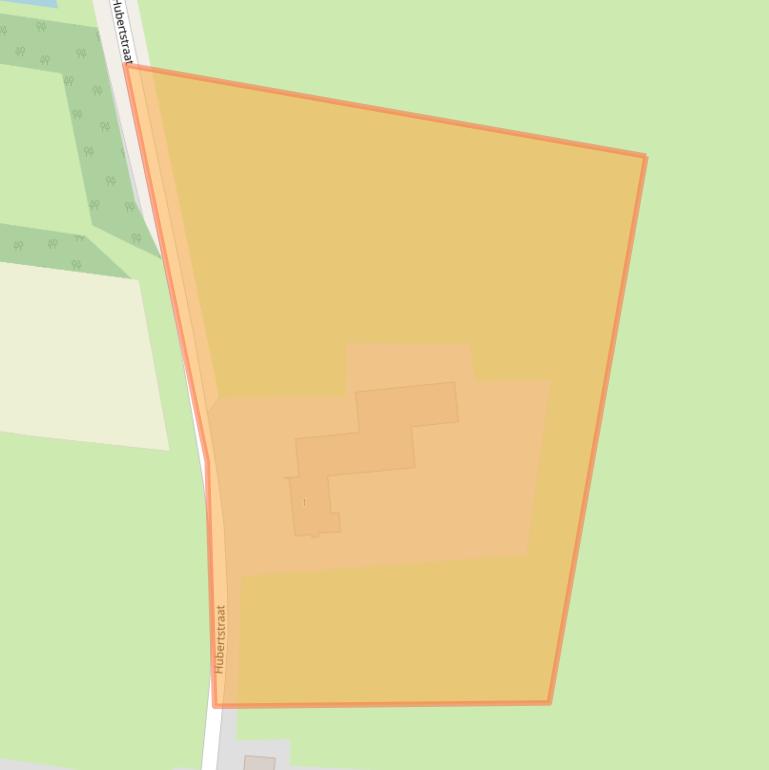 Kaart van postcodegebied 6088BE.