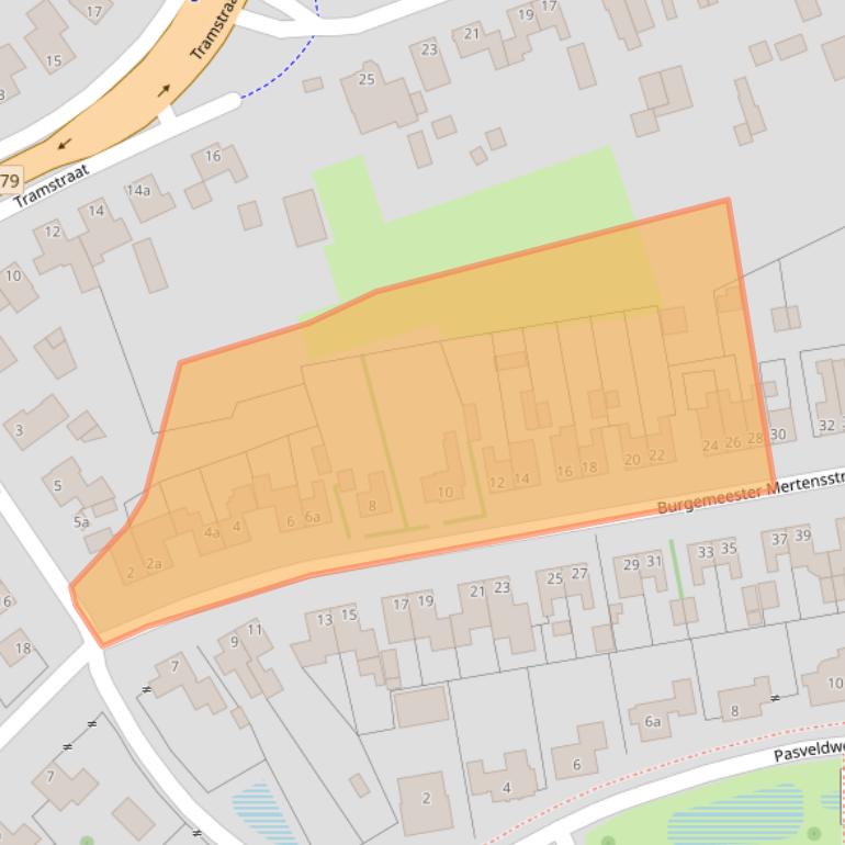 Kaart van postcodegebied 6088CK.