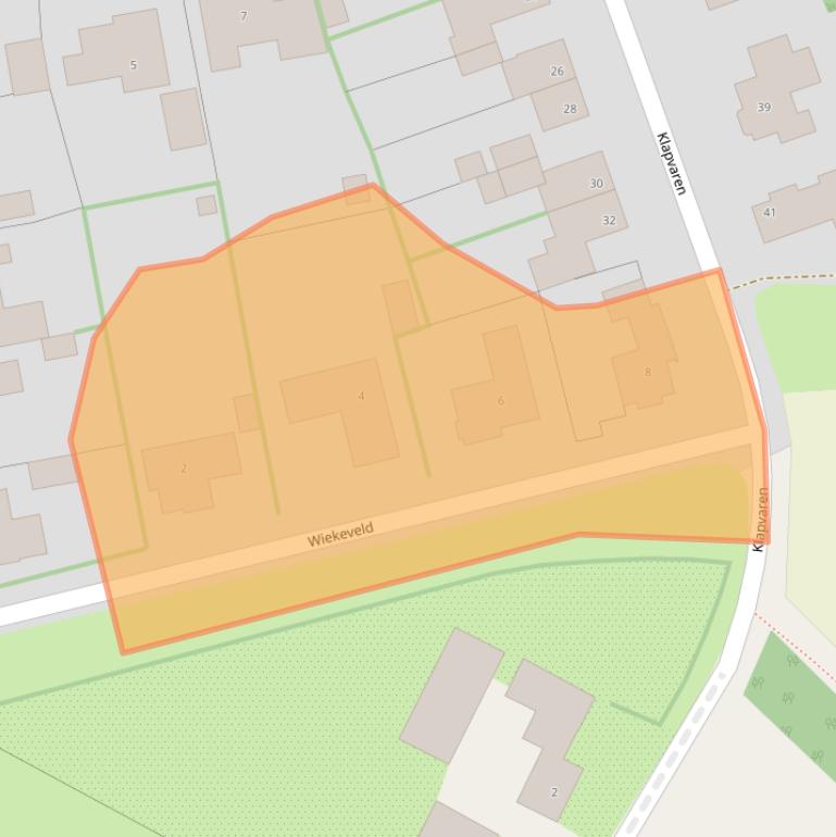 Kaart van postcodegebied 6088HM.