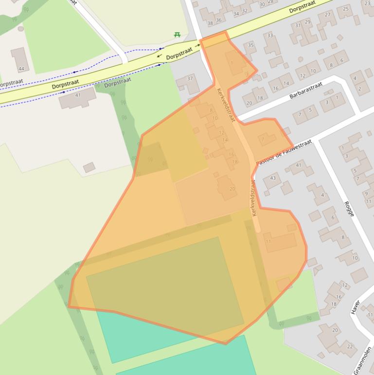 Kaart van postcodegebied 6091NP.