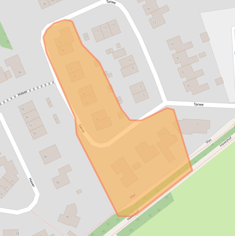 Kaart van postcodegebied 6091PT.