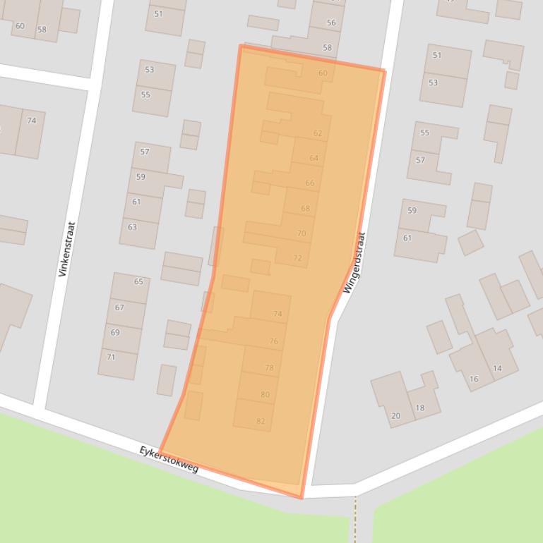 Kaart van postcodegebied 6093AL.