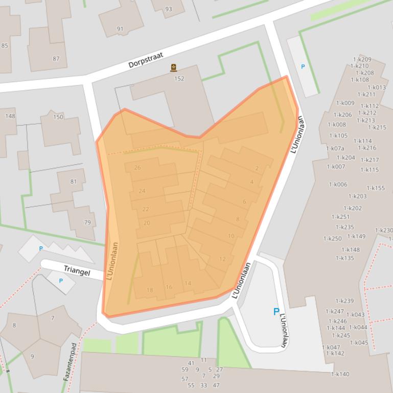 Kaart van postcodegebied 6093GD.