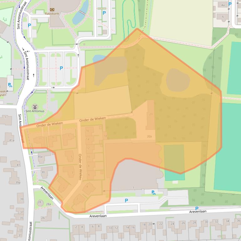 Kaart van postcodegebied 6093HD.