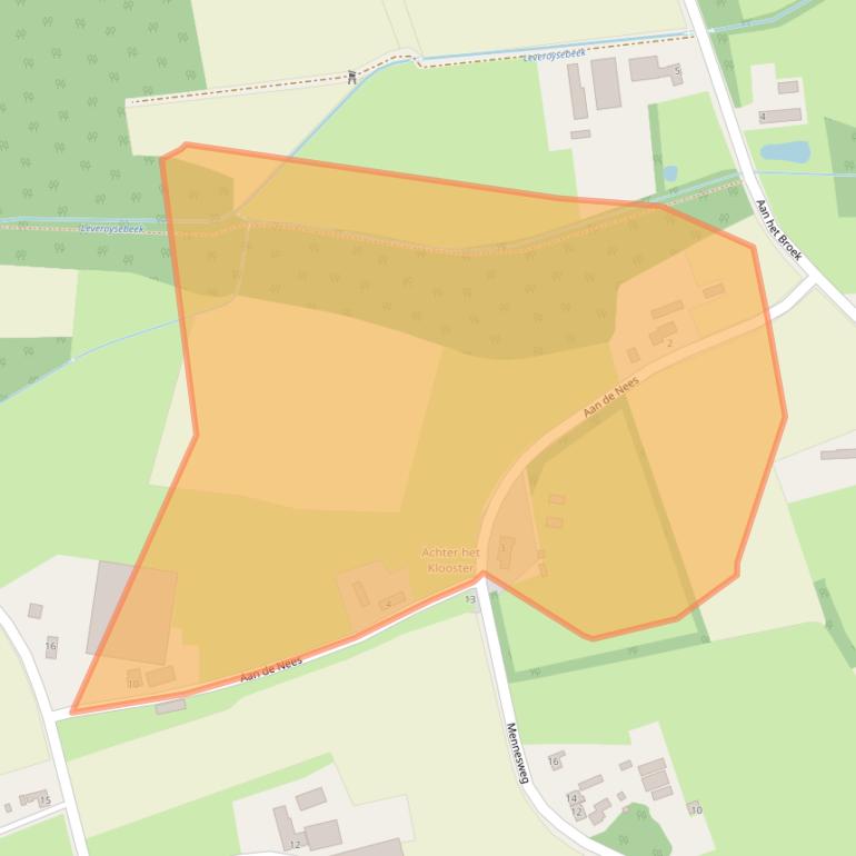 Kaart van postcodegebied 6093NN.