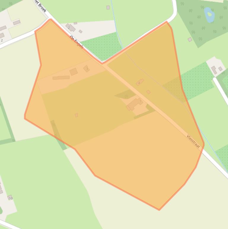 Kaart van postcodegebied 6093NP.