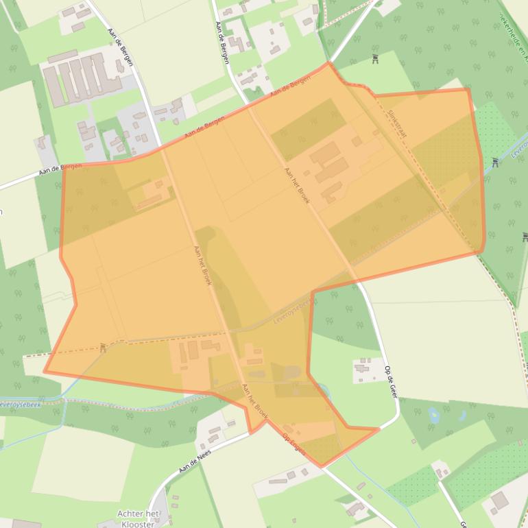 Kaart van postcodegebied 6093NV.