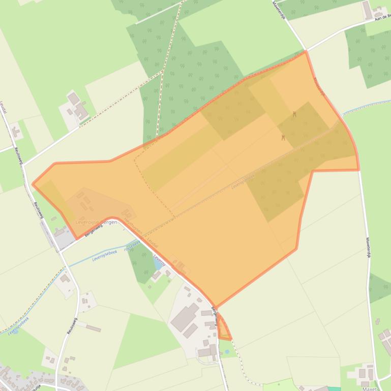 Kaart van postcodegebied 6093PN.