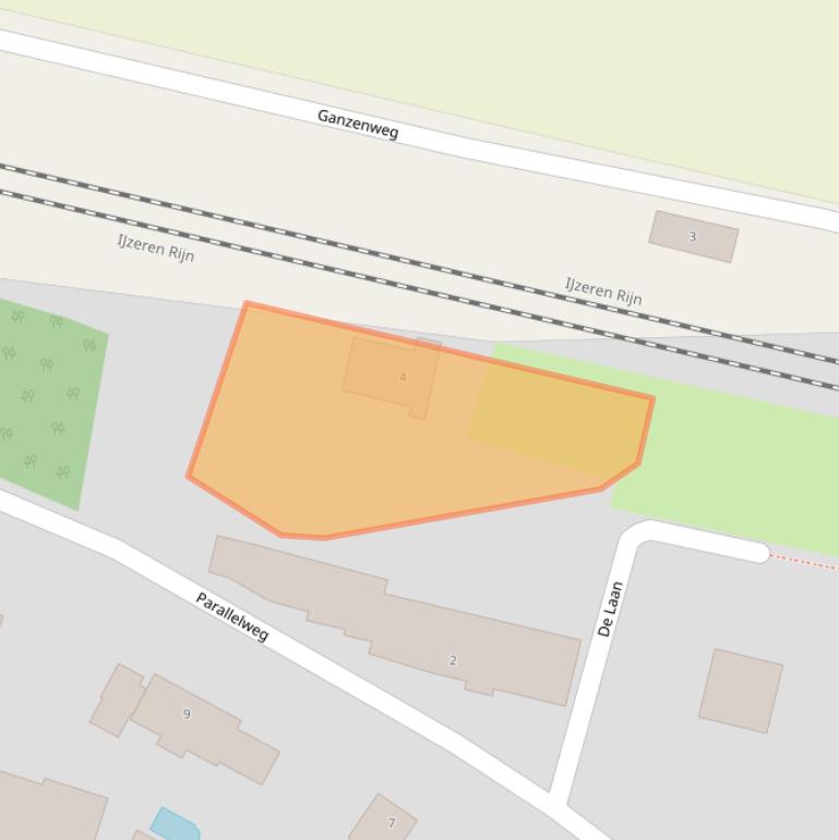 Kaart van postcodegebied 6095BW.