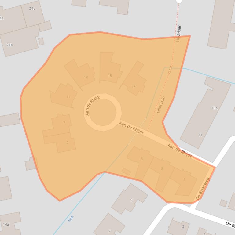 Kaart van postcodegebied 6095CM.