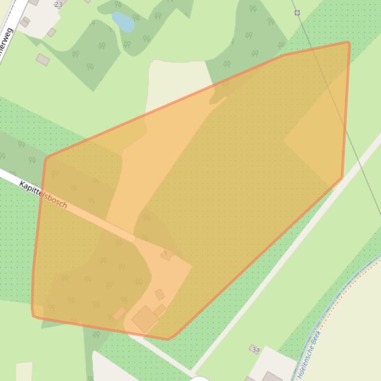 Kaart van postcodegebied 6096AN.