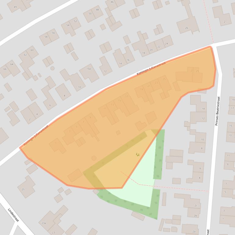 Kaart van postcodegebied 6096AV.