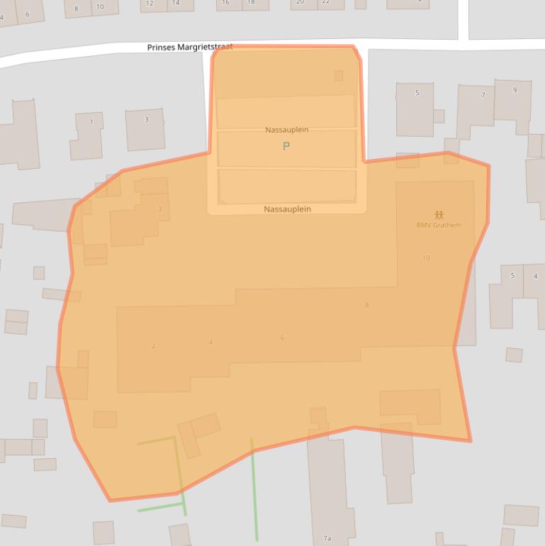 Kaart van postcodegebied 6096AZ.