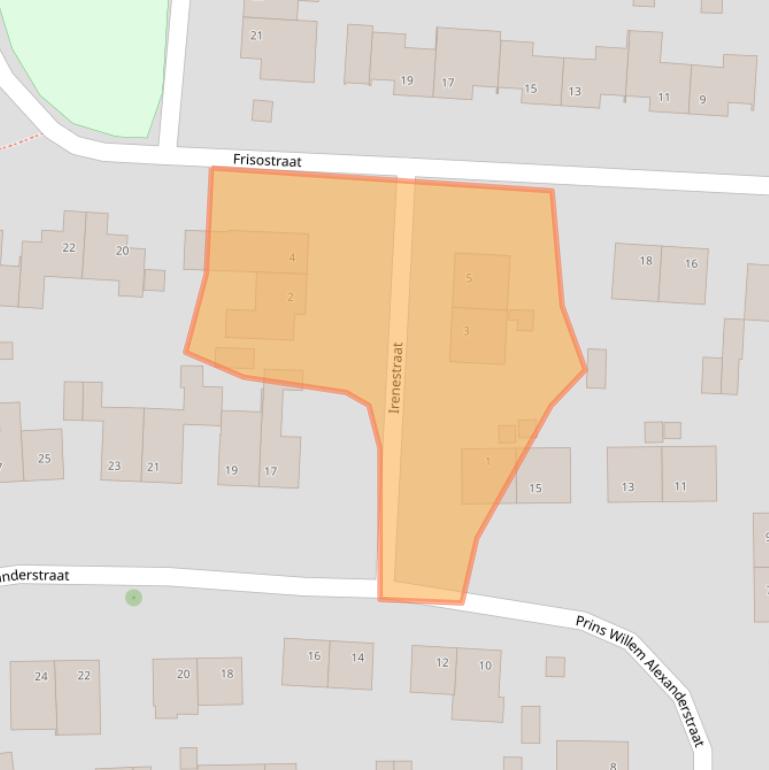 Kaart van postcodegebied 6096BE.