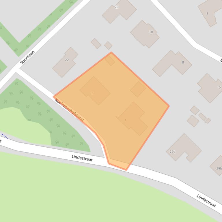 Kaart van postcodegebied 6096BZ.