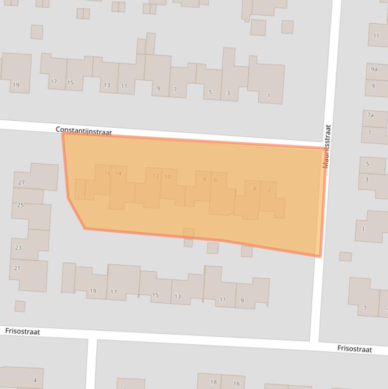 Kaart van postcodegebied 6096CC.