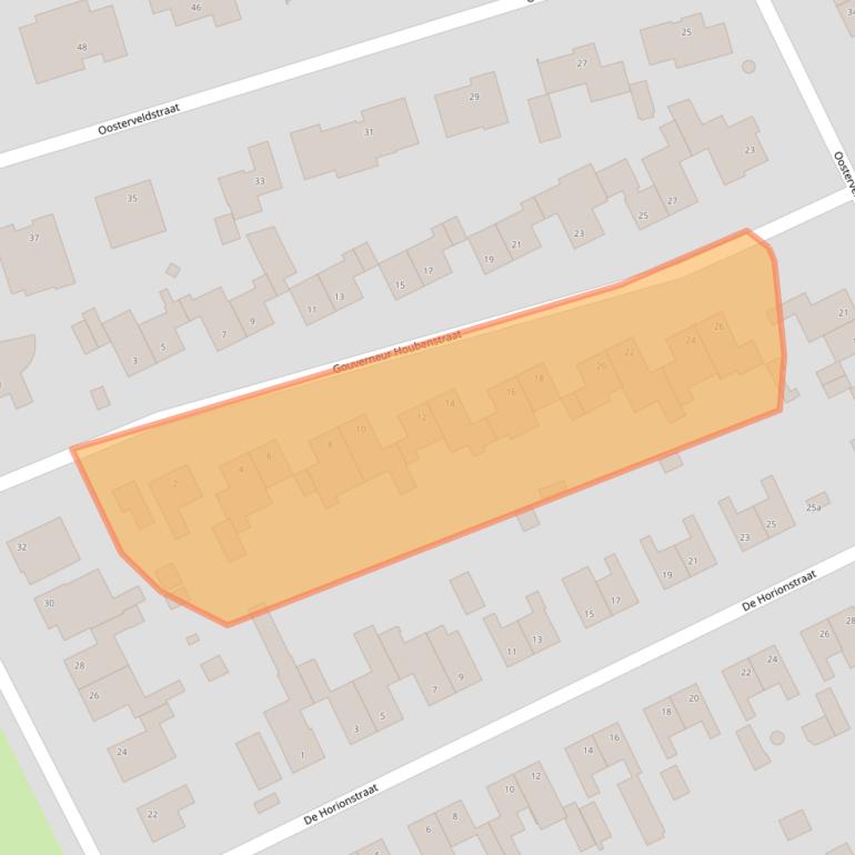 Kaart van postcodegebied 6097BP.