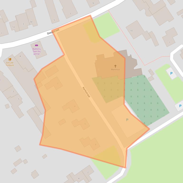 Kaart van postcodegebied 6099BV.