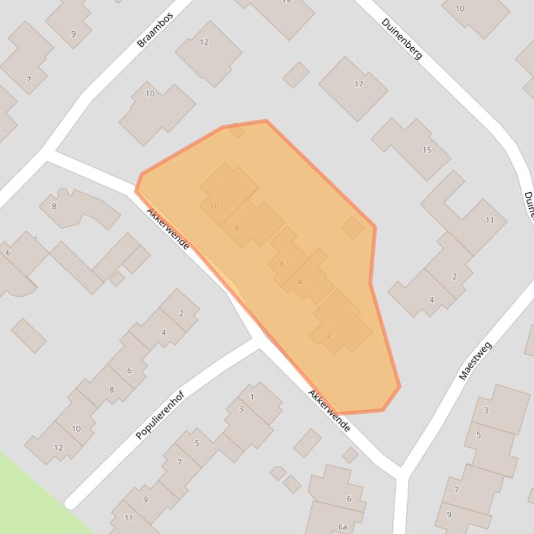 Kaart van postcodegebied 6099CV.