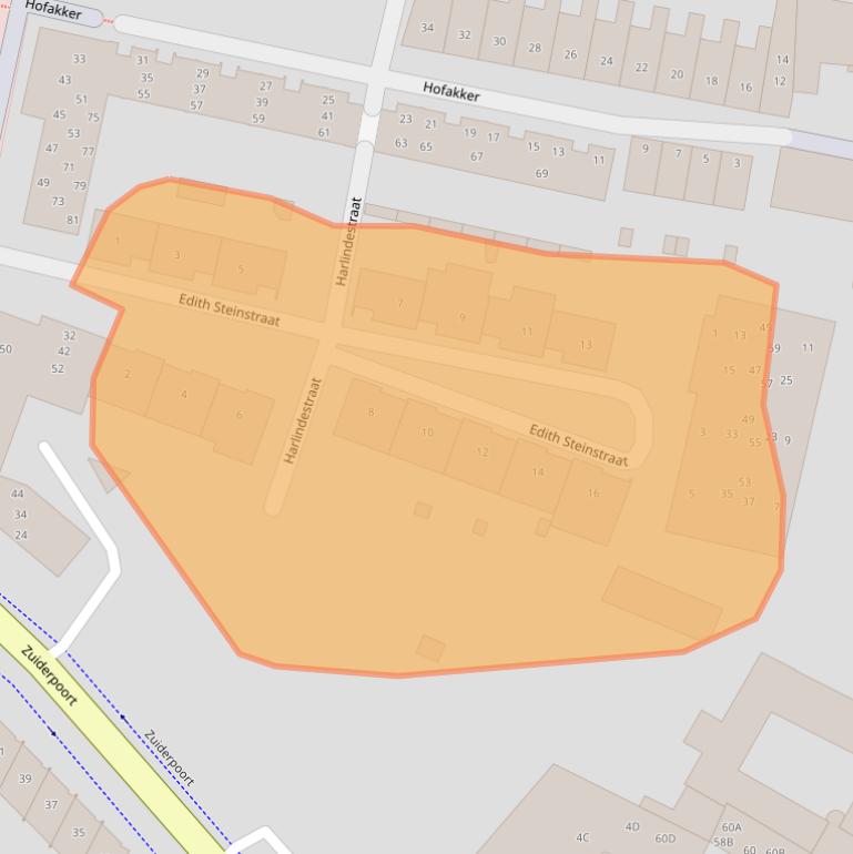 Kaart van postcodegebied 6101DR.