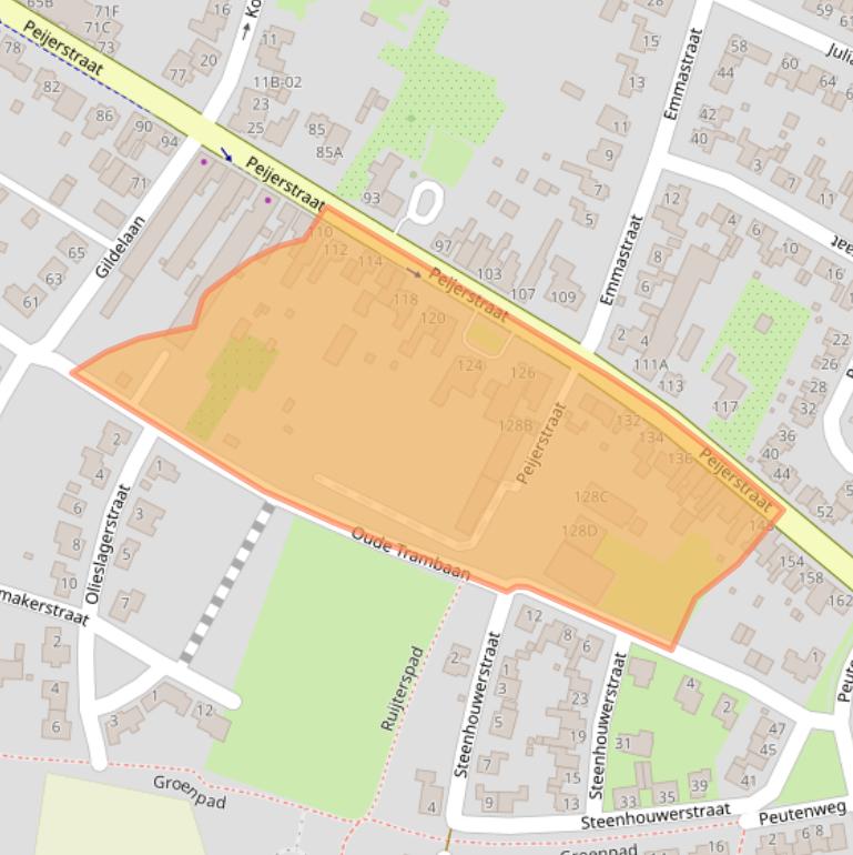 Kaart van postcodegebied 6101GH.