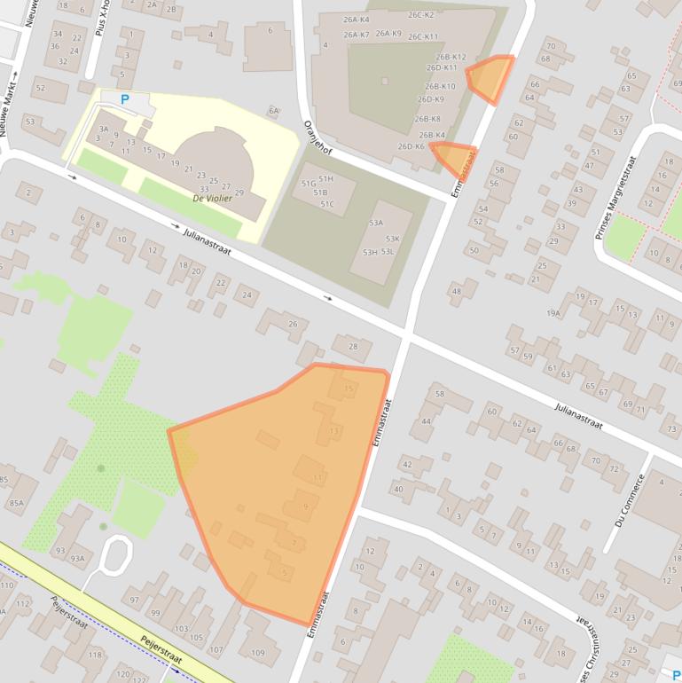 Kaart van postcodegebied 6101HD.