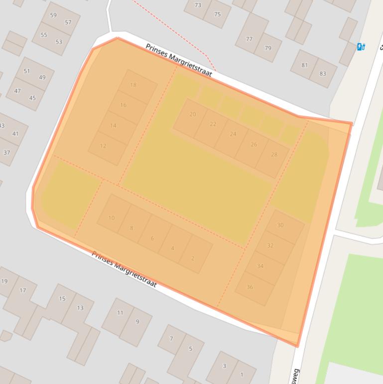 Kaart van postcodegebied 6101HN.