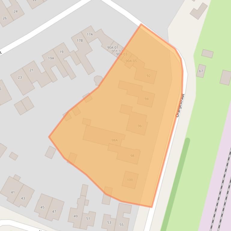 Kaart van postcodegebied 6101HZ.