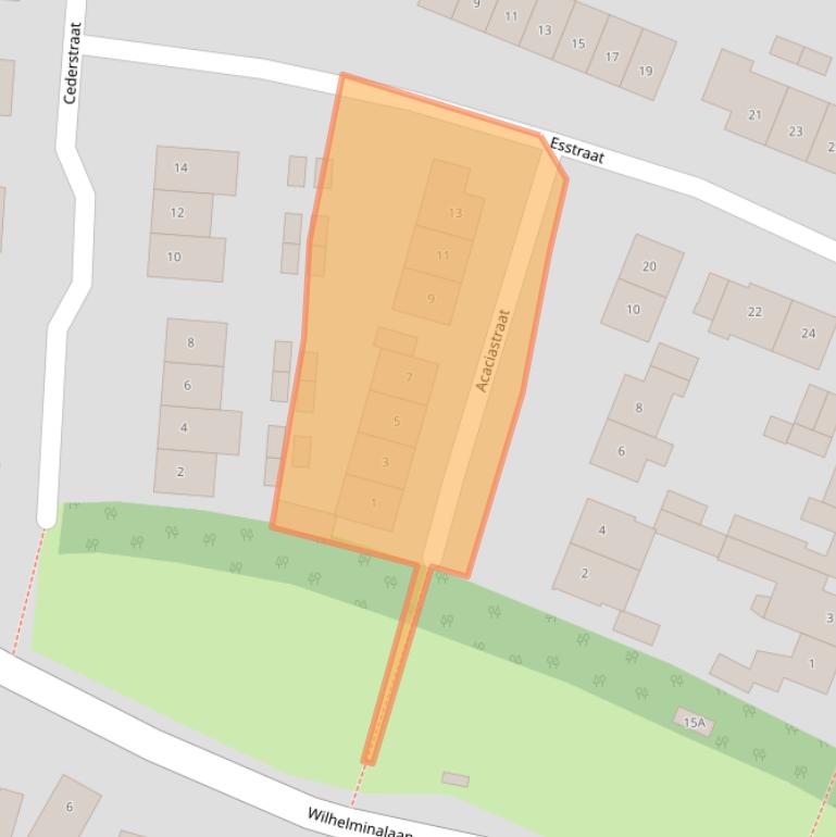 Kaart van postcodegebied 6101JT.