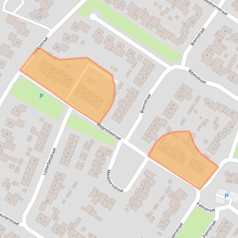 Kaart van postcodegebied 6101KS.