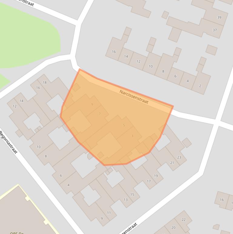 Kaart van postcodegebied 6101LH.