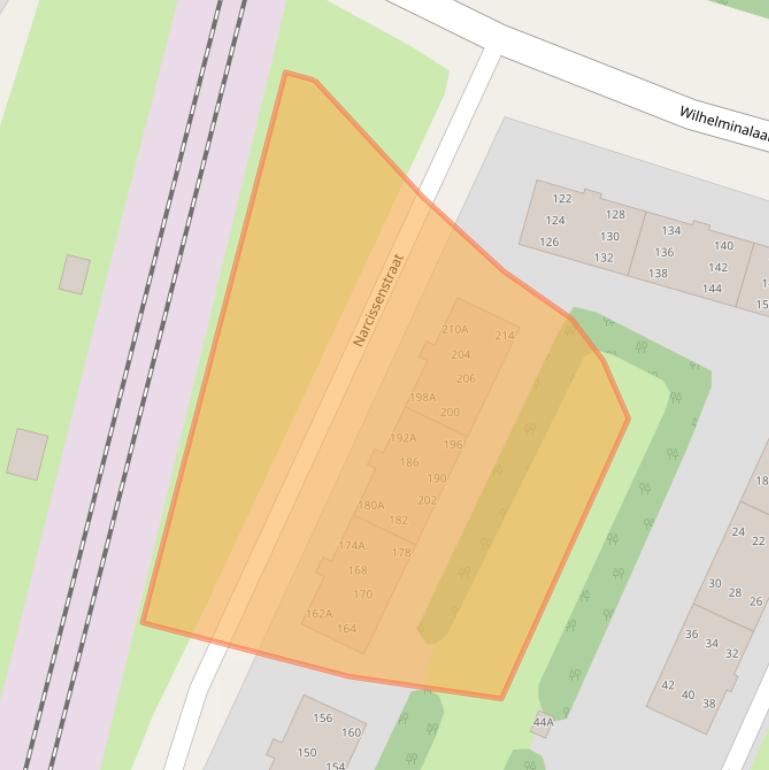 Kaart van postcodegebied 6101LN.