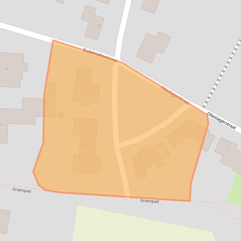 Kaart van postcodegebied 6101SG.