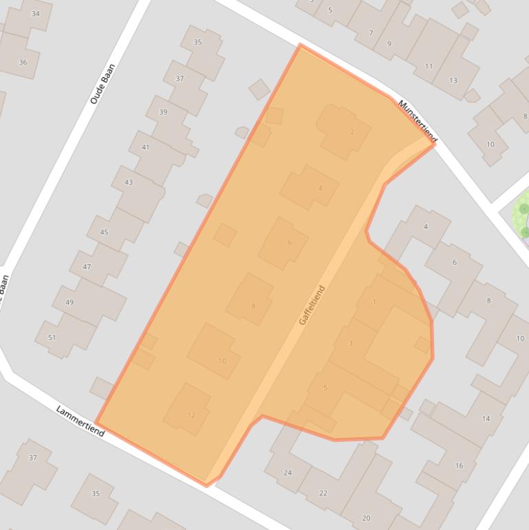 Kaart van postcodegebied 6101VD.