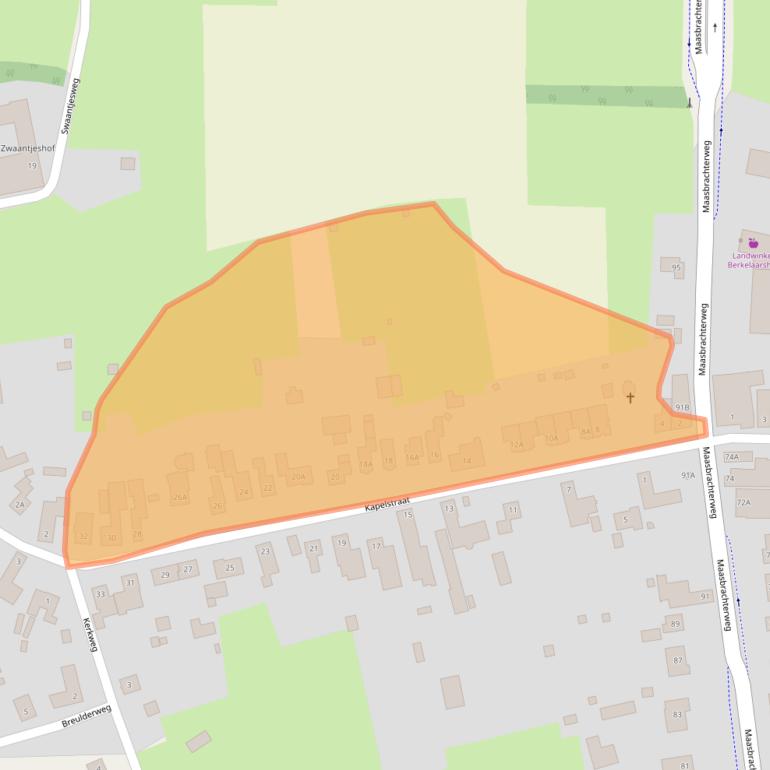 Kaart van postcodegebied 6101XR.