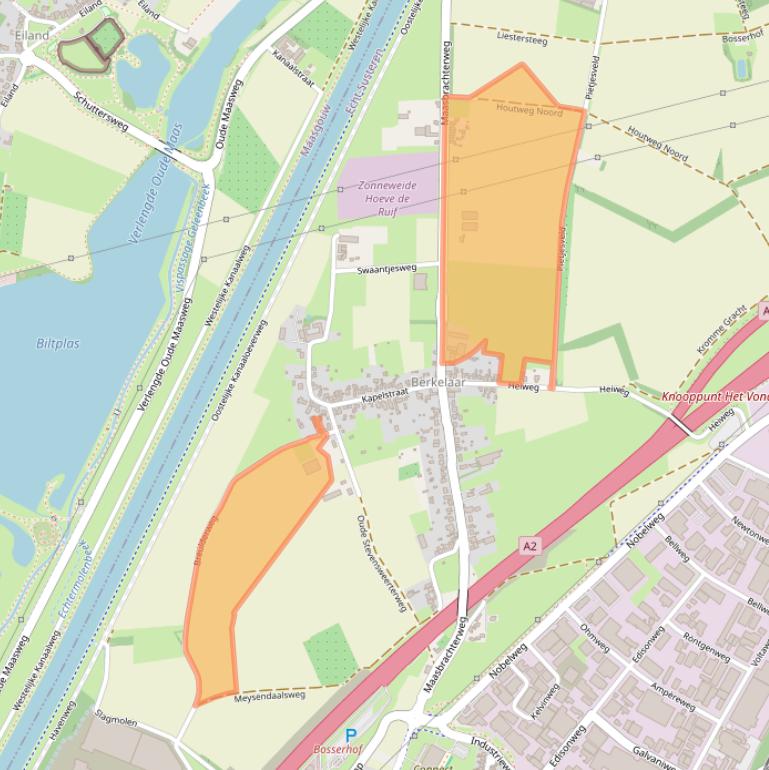 Kaart van postcodegebied 6101XZ.