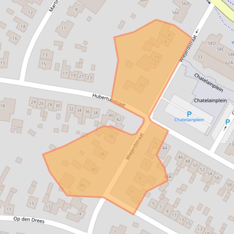 Kaart van postcodegebied 6102BA.