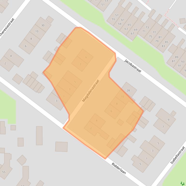 Kaart van postcodegebied 6102CN.