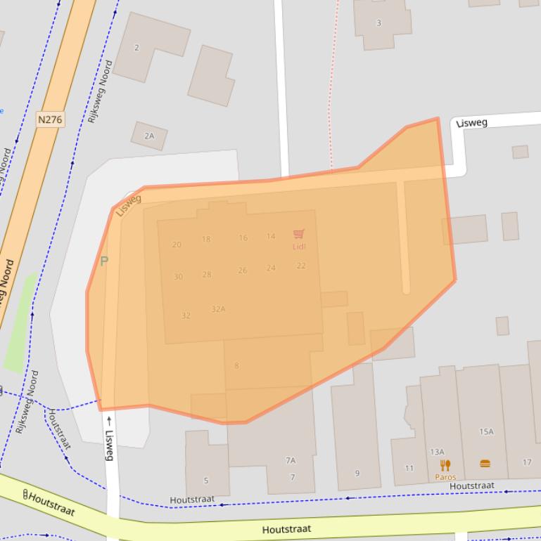 Kaart van postcodegebied 6102CW.